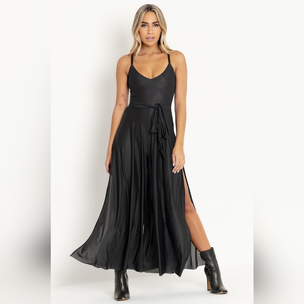 BLACKMILK SHEER RETRO WIDE LEG JUMPSUIT LIMITED XL NWT - Picture 1 of 7